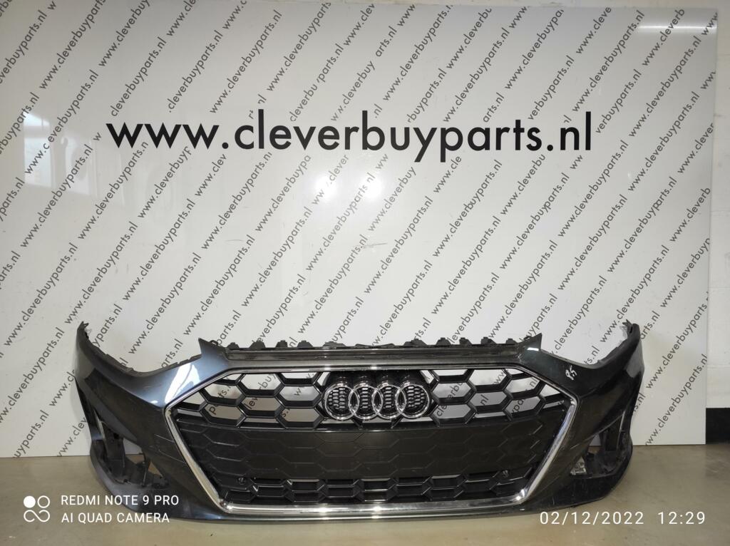 Afbeelding 2 van Vorbumper originel zwart Audi A4 B9 facelft 5-19 8w0807437aq