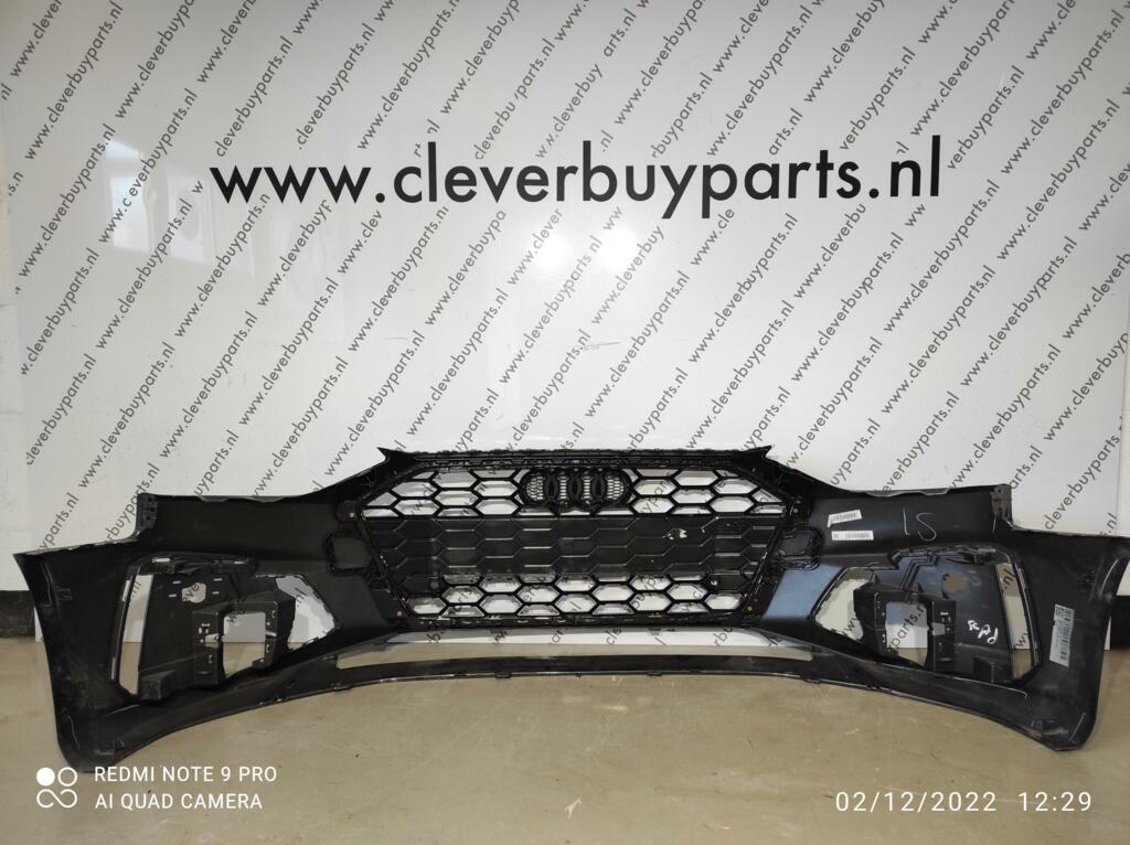 Afbeelding 1 van Vorbumper originel zwart Audi A4 B9 facelft 5-19 8w0807437aq