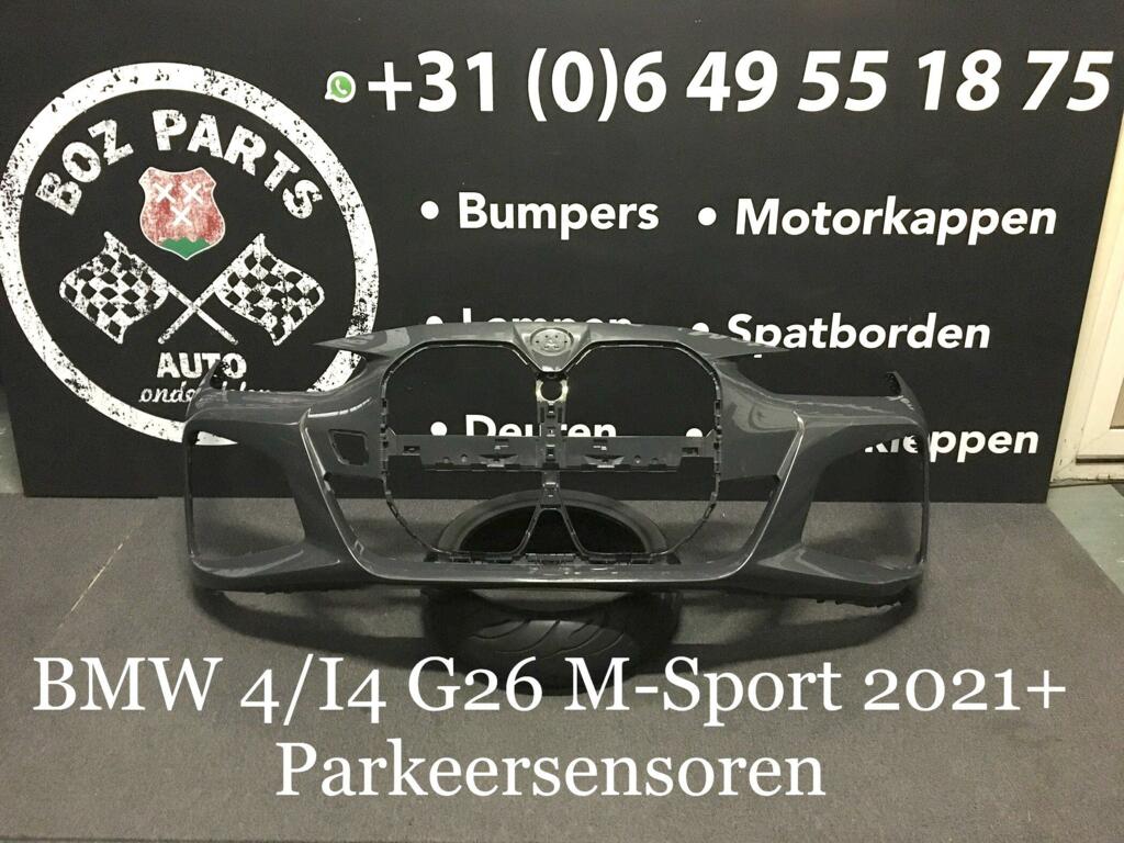 Afbeelding 1 van BMW i4 G26 VOORBUMPER M-SPORT M-PAKKET 2021-2023 ORIGINEEL