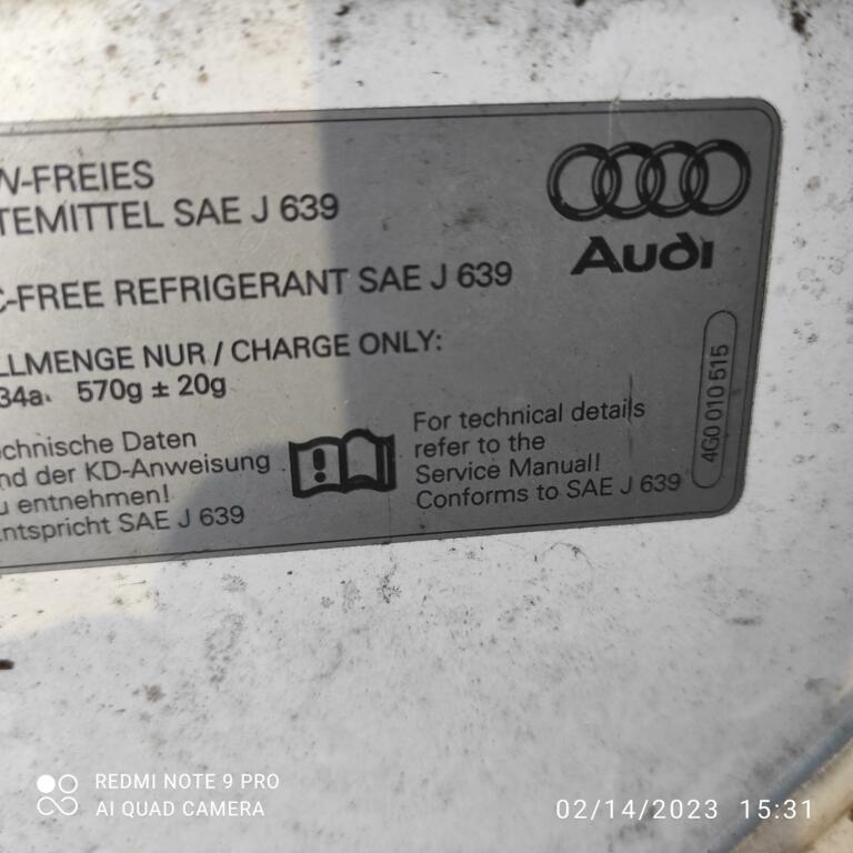 Afbeelding 4 van Motorkap origineel Audi A6 C7 ('11-'18) 4g0010515