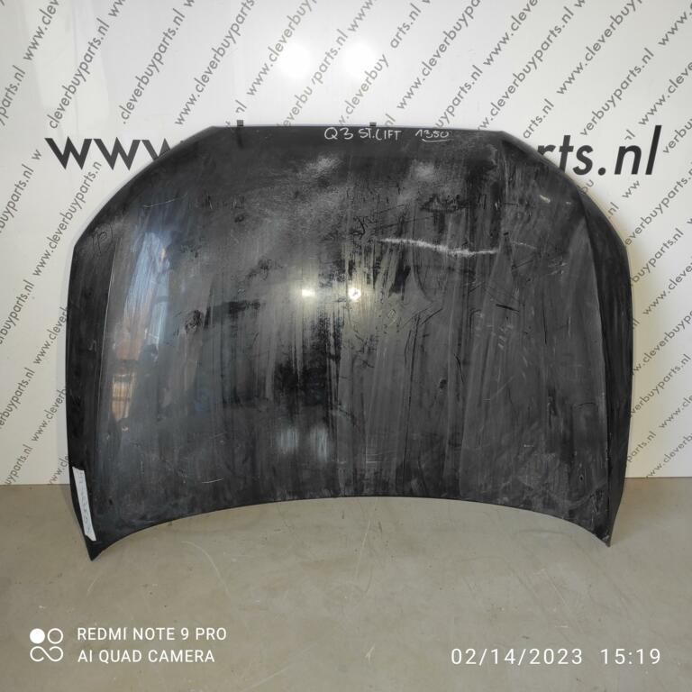 Afbeelding 3 van Motorkap origineel zwart Audi Q3 8U ('11-'18) 8u0010515f