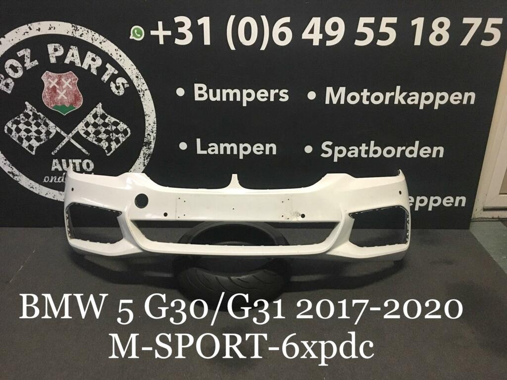 Afbeelding 1 van BMW 5 G30 G31 M-SPORT VOORBUMPER 2017-2020 ORIGINEEL