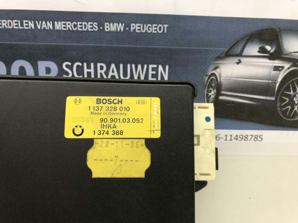 Afbeelding 4 van Module climatronic BMW 7-serie E32 ('86-'94) 1137328010