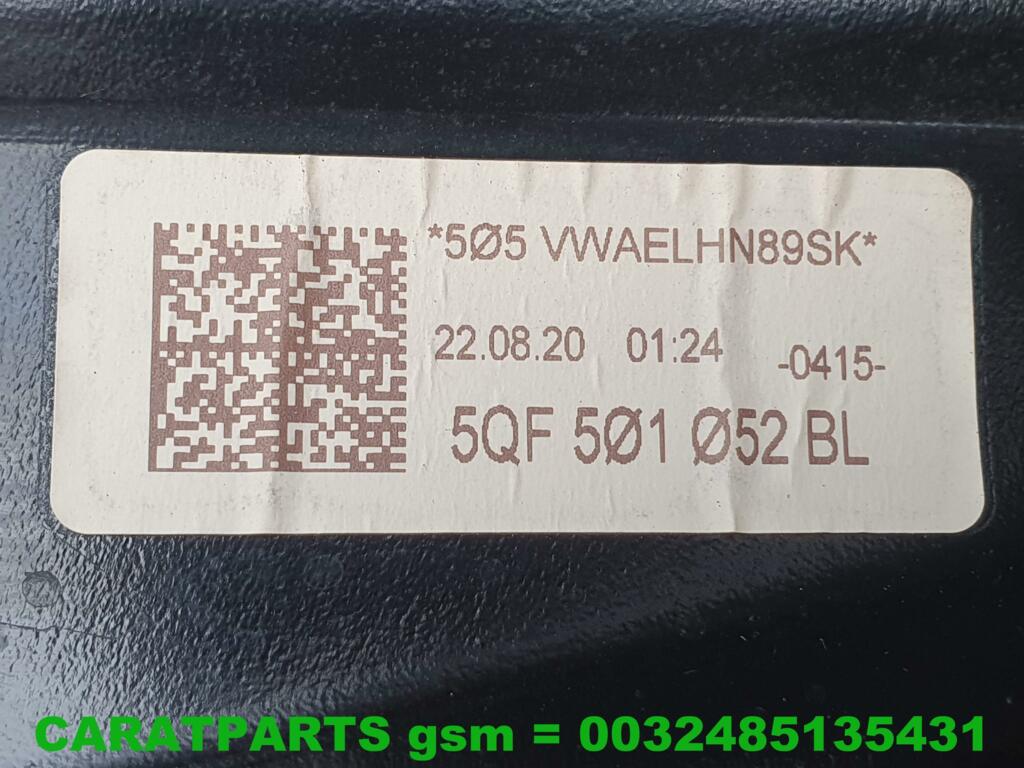 Afbeelding 6 van 5QF501052BL 5QF505226C VW draagarm Audi Seat Skoda Cupra
