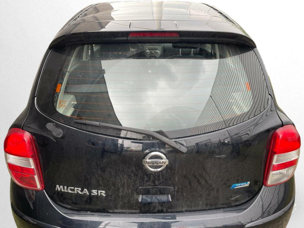 Afbeelding 1 van Achterklep zwart b20 Nissan Micra IV  ('09-'17)