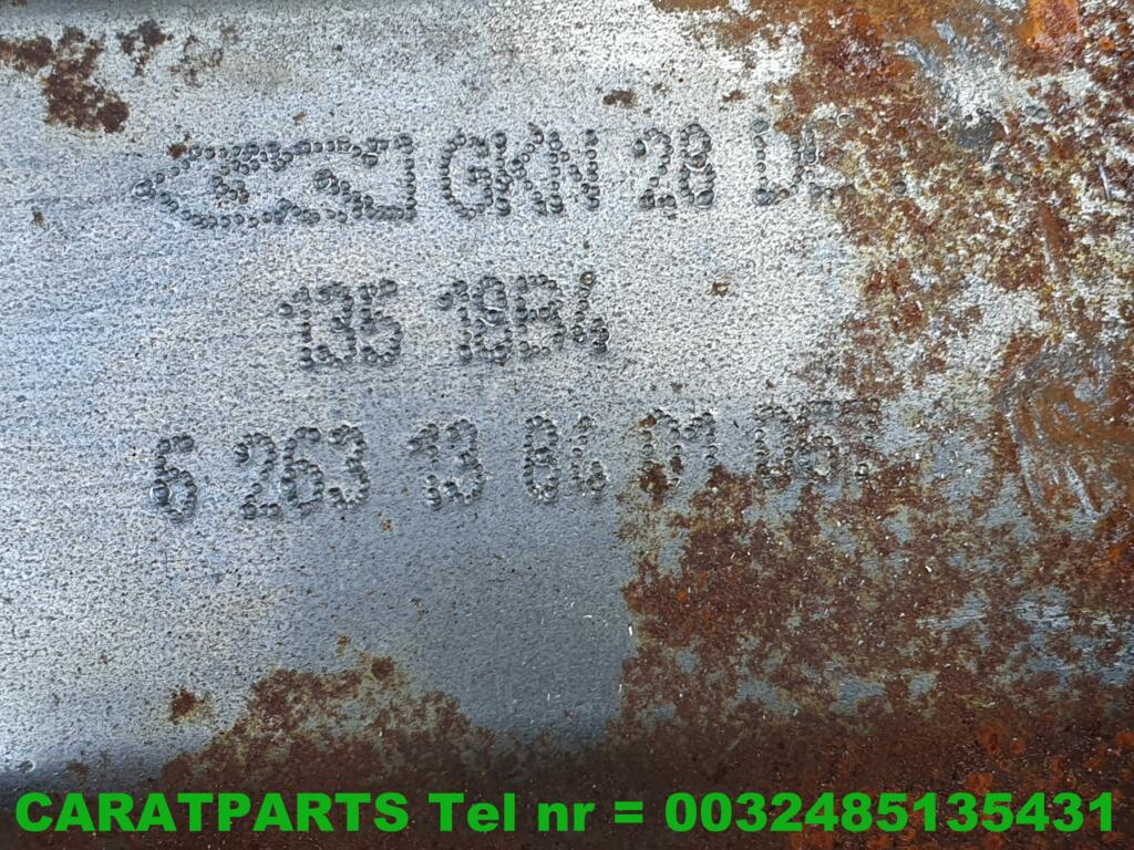 Afbeelding 10 van 8687378 G30 aandrijfas G11 steekas G12 kardan G14 G15 G16