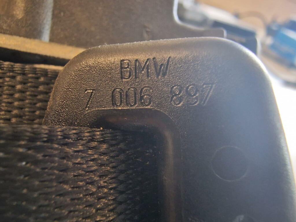 Afbeelding 3 van Veiligheidsgordel midachter BMW 7-serie E65 E66 72117006897