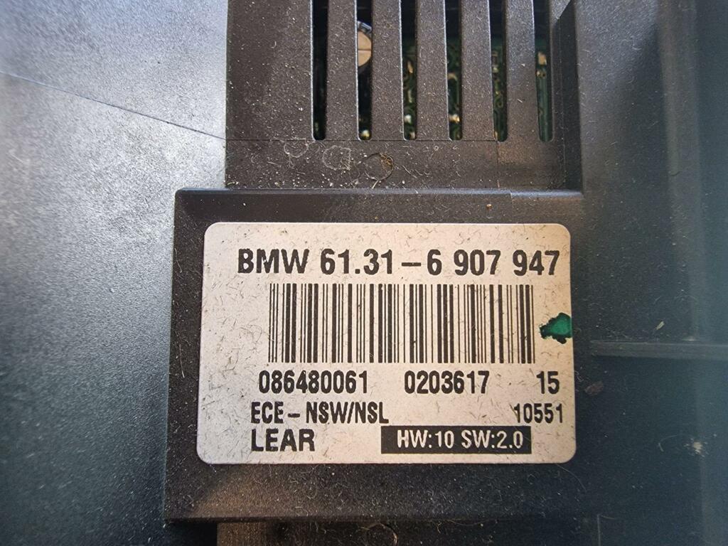 Afbeelding 3 van Lichtschakelaar zwart BMW 3-serie E46 61316907947