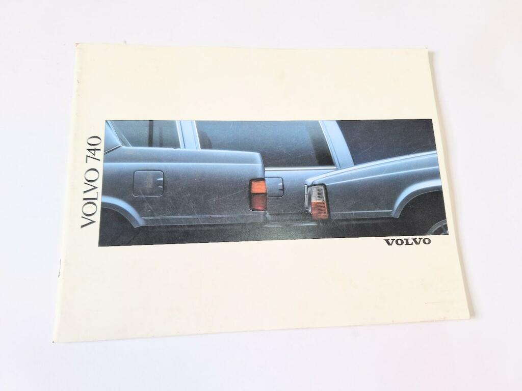 Afbeelding 1 van Folder Volvo 740
