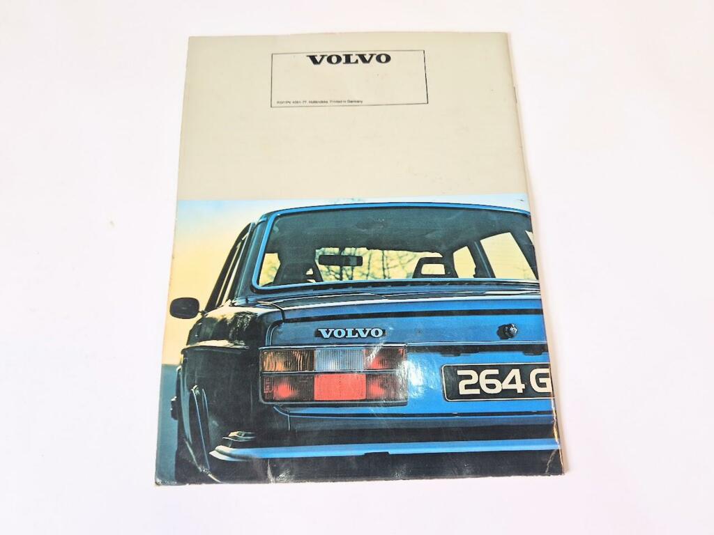 Afbeelding 2 van Folder Volvo 264