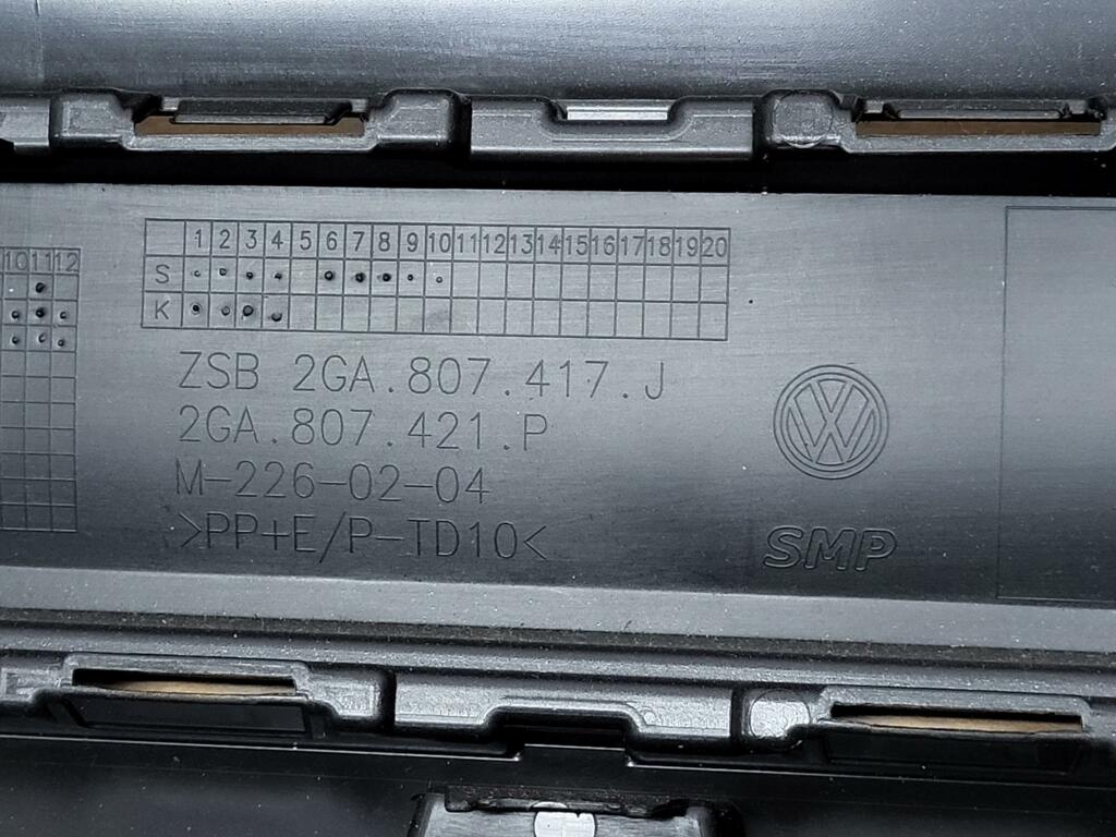 Afbeelding 15 van Achterbumper VW T-Roc R FACELIFT LC9X R-LINE 2GA807417J 421P