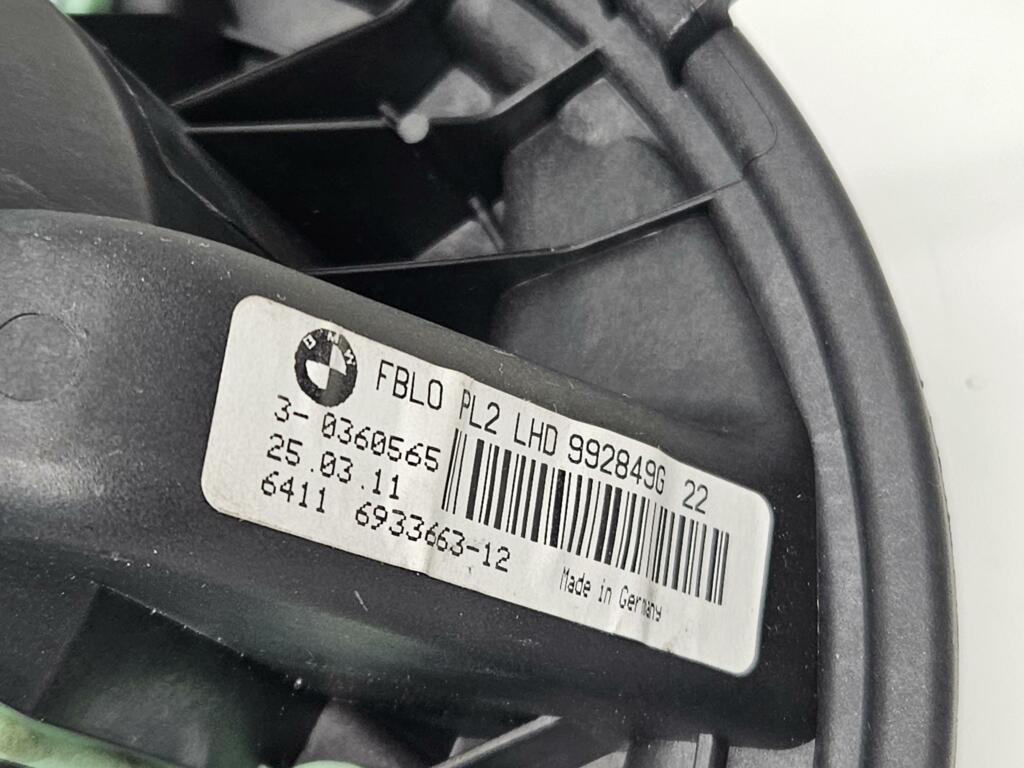 Afbeelding 4 van Kachelmotor BMW 1-serie E87 ('04-'11) 64116933663