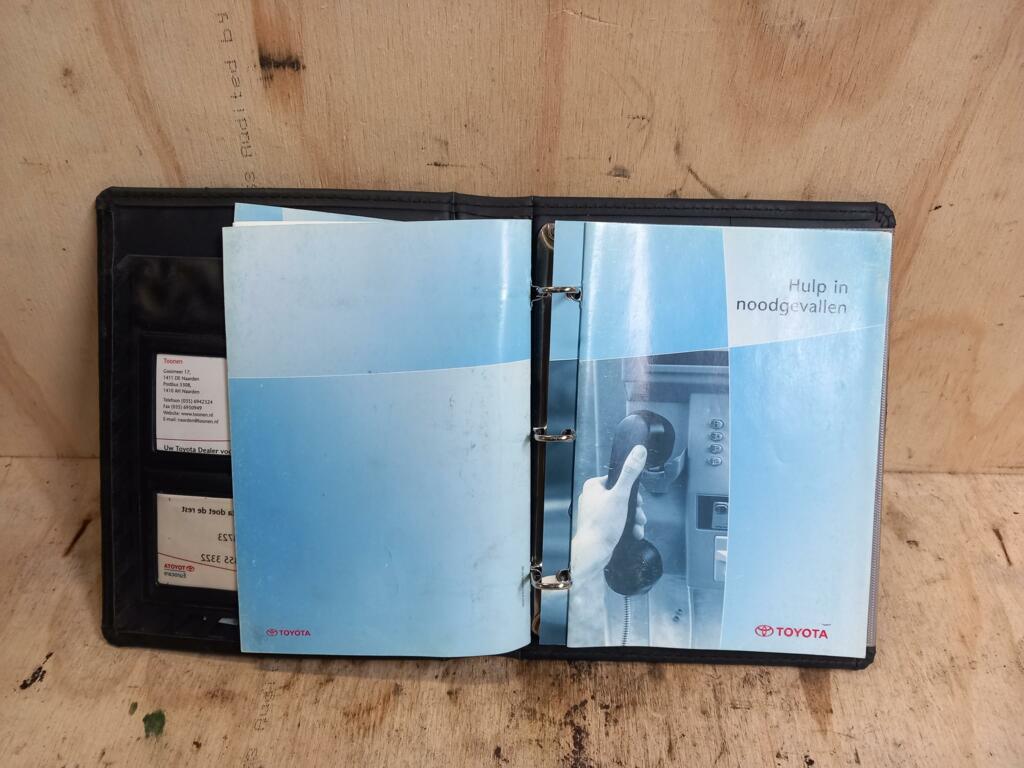 Afbeelding 3 van Toyota Yaris I Instructieboekje 1999 t/m 2005