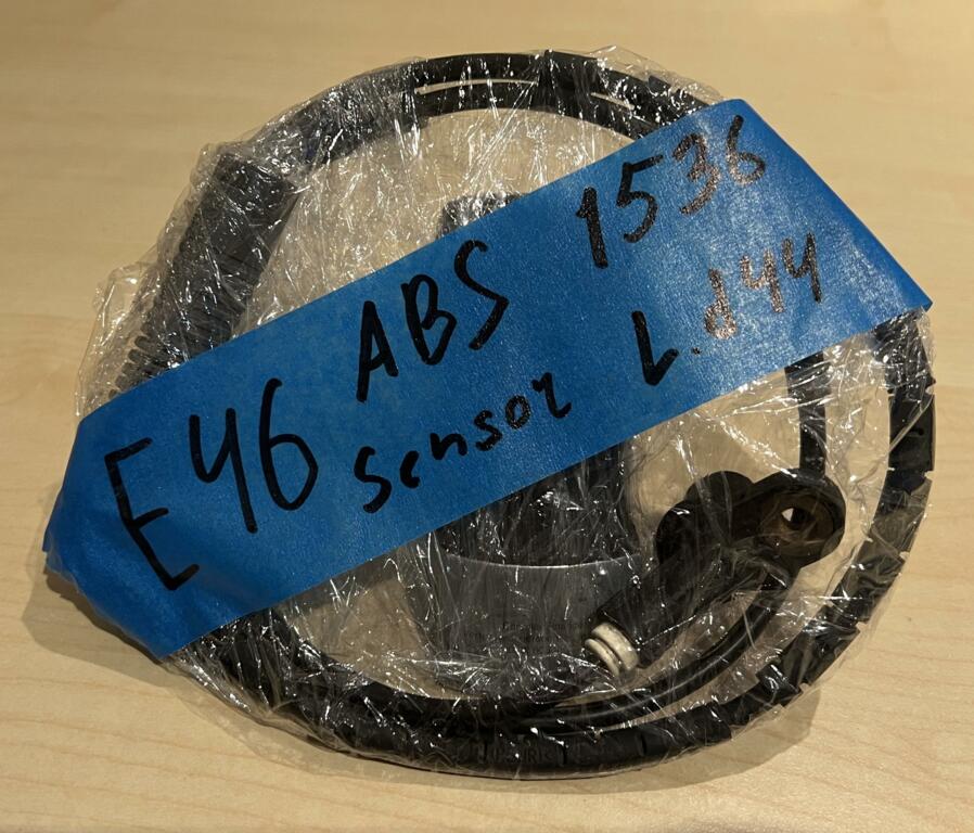 Afbeelding 6 van E46 ABS sensor Achter 1164370 Origineel BMW 1536