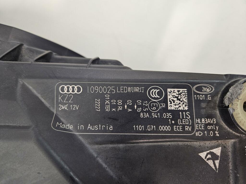 Afbeelding 4 van Koplamp led Matrix  origineel Audi Q3 F3 ('18->) 83a9410035