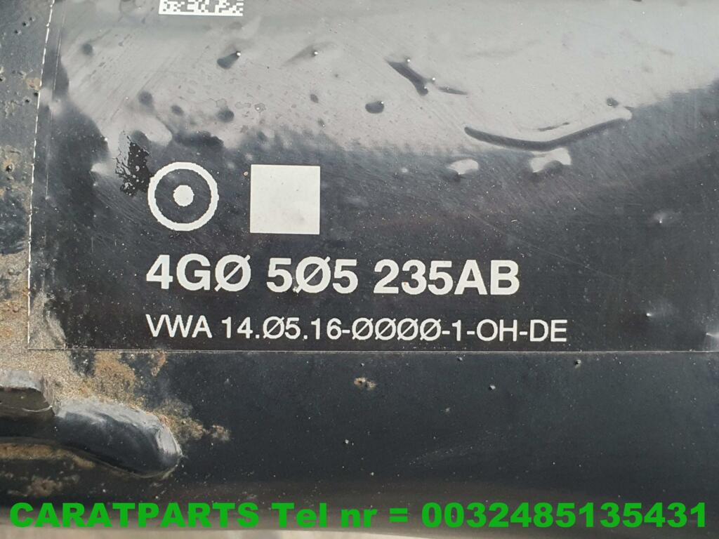 Afbeelding 17 van 4G0505235AB achterbrug a6 achteras A7 subframe achter A6 C7