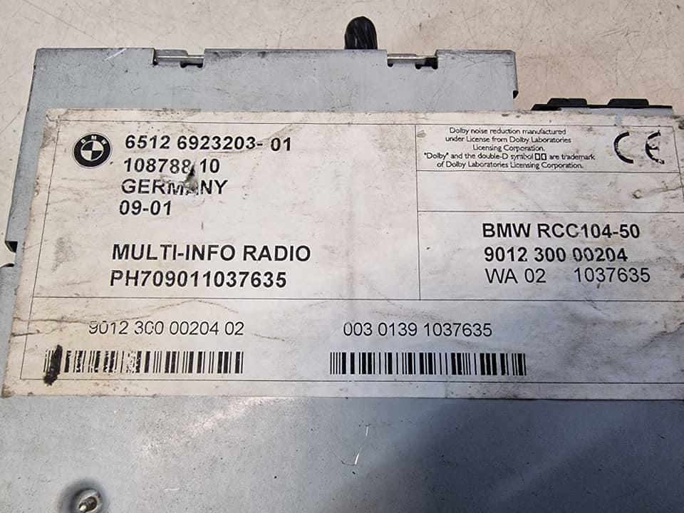 Afbeelding 5 van Autoradio cassette BMW 3-serie E46 65126923203