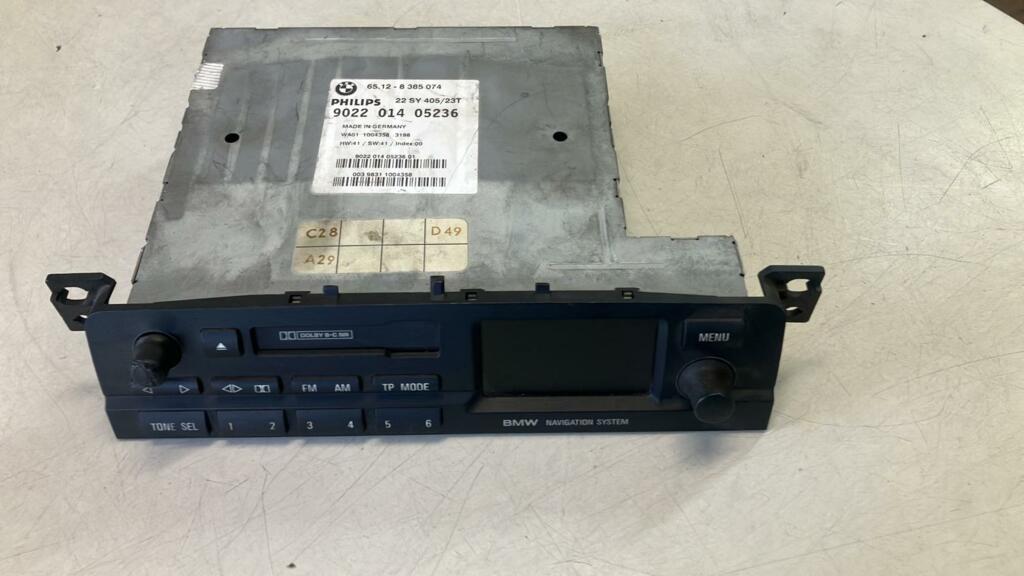 Afbeelding 1 van Radio casette navigatie BMW 3-serie E46 65128385074