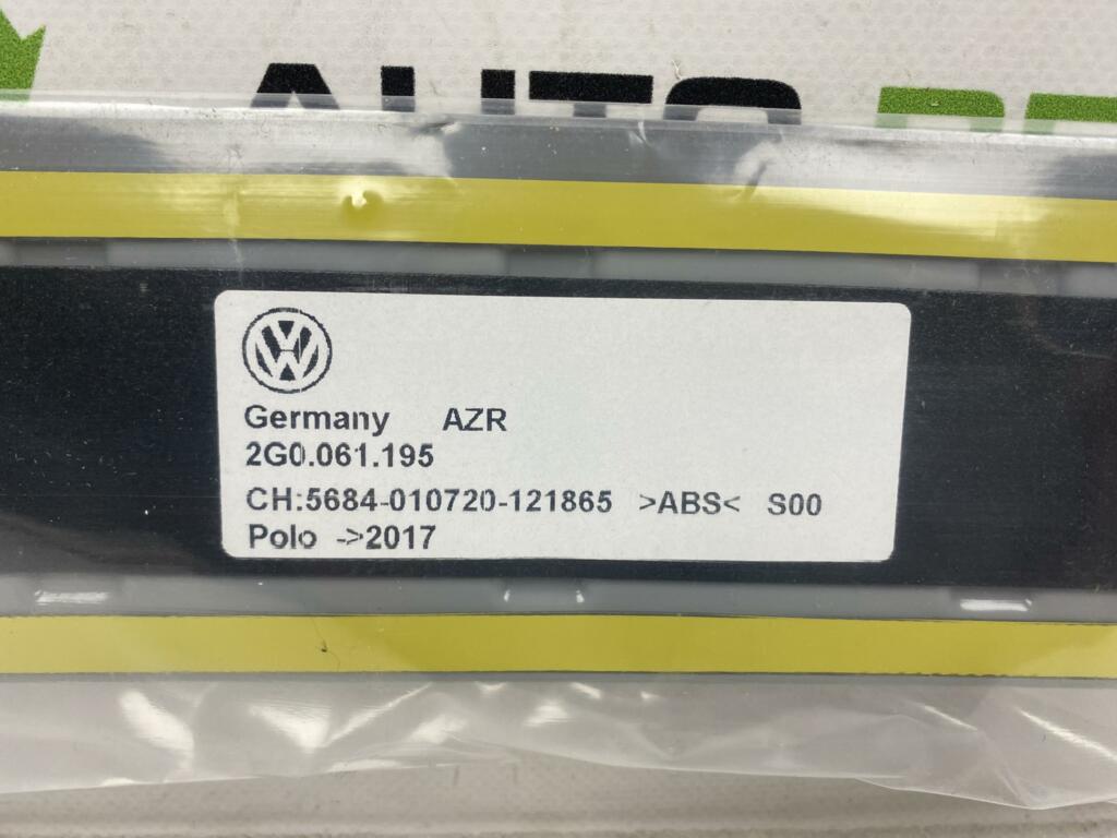 Afbeelding 4 van Achterbumper Beschermlijst Volkswagen Polo 2G AW1 2G0061195