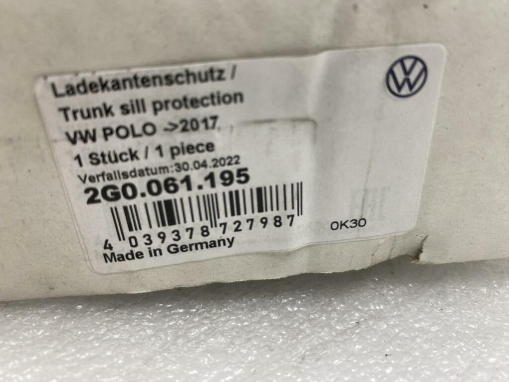 Afbeelding 6 van Achterbumper Beschermlijst Volkswagen Polo 2G AW1 2G0061195