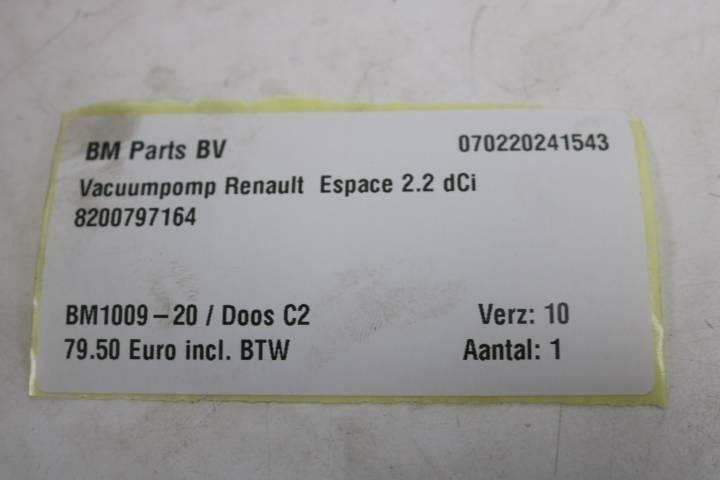 Afbeelding 4 van Vacuumpomp 2.2 dCi Renault Espace 8200797164