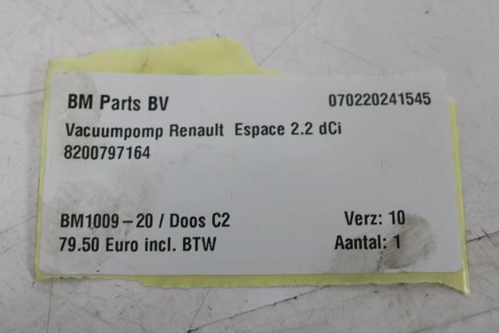 Afbeelding 5 van Vacuumpomp 2.2 dCi Renault Espace 8200797164