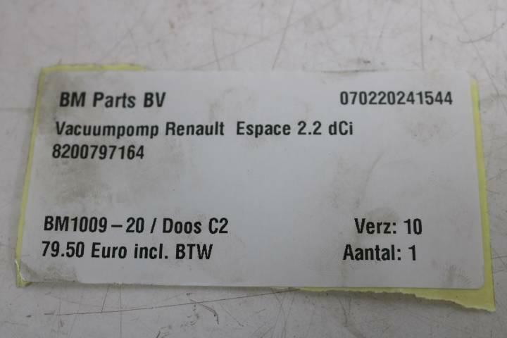Afbeelding 4 van Vacuumpomp 2.2 dCi Renault Espace 8200797164