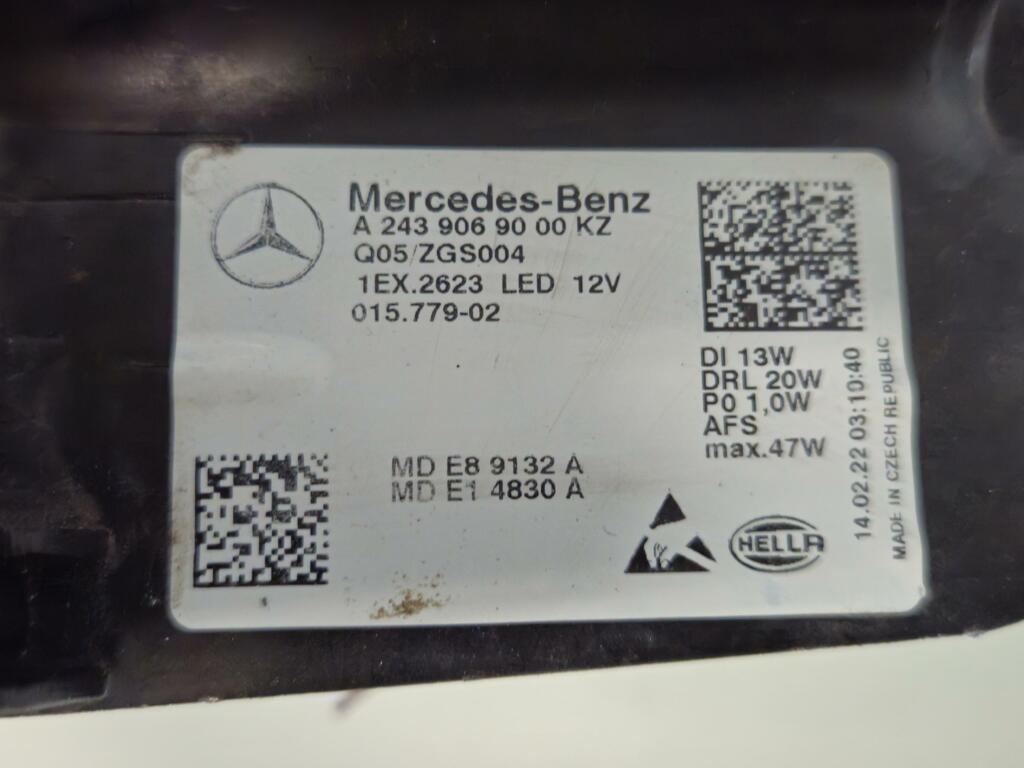 Afbeelding 4 van kooplamp origineel Mercedes EQB X243 ('21-'23) A2439069000
