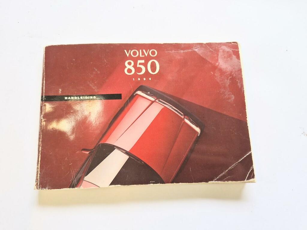 Afbeelding 1 van Instructieboekje Volvo 850 2.5 ('91-'96) Nederlands 1994