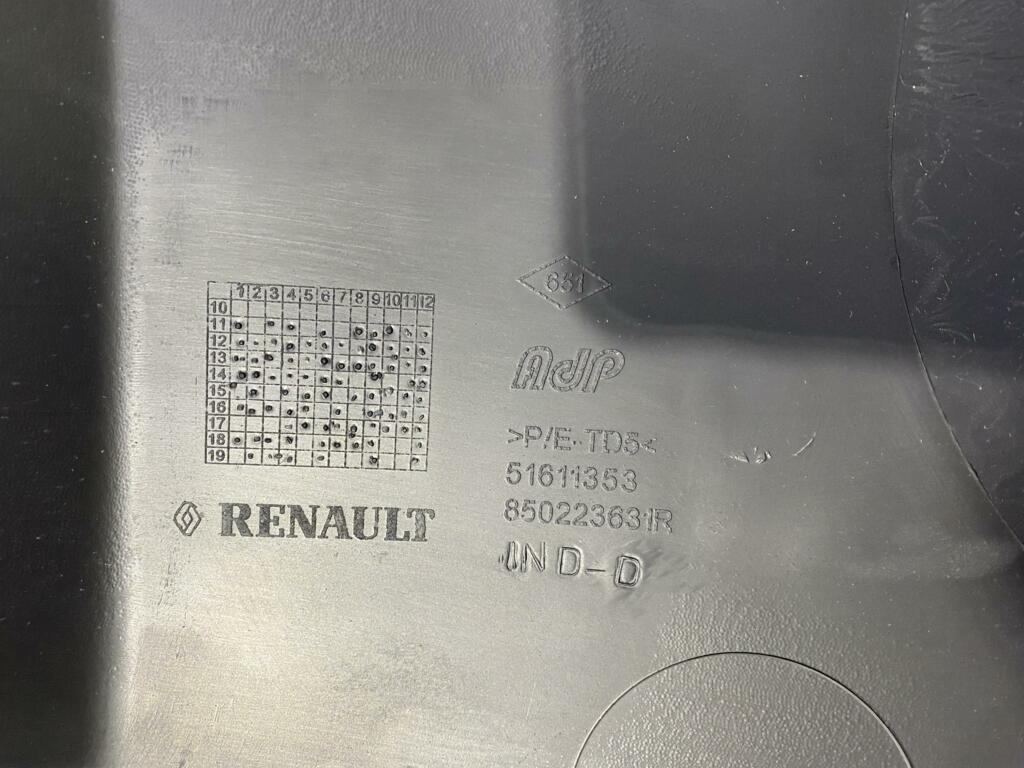Afbeelding 13 van Achterbumper Renault Twingo 2 NIEUW ORIGINEEL 850223631R