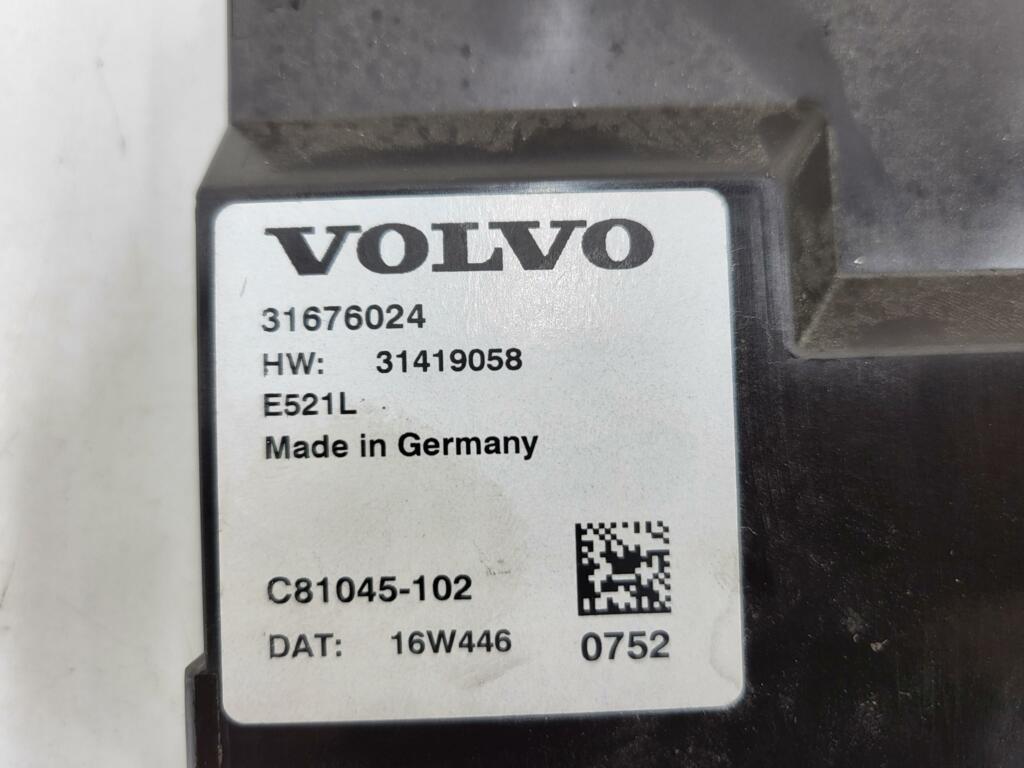 Afbeelding 2 van Achterklep motor module Volvo V90  ('16-'22) 31676024