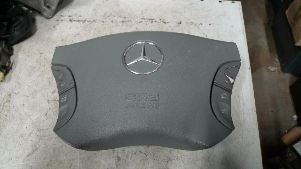 Afbeelding 1 van Stuurairbag Mercedes 220 lichtgrijs A2204600298 7218 A2204600498 7218
