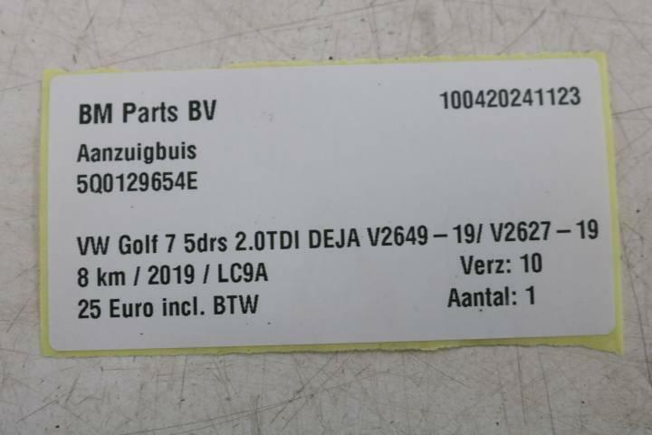 Afbeelding 5 van Aanzuigbuis VW Golf 7 5Q0129654E