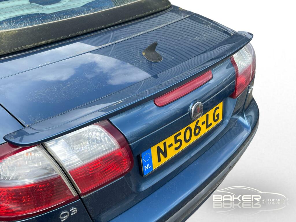 Afbeelding 3 van Achterklep  blauw Saab 9-3 Cabrio