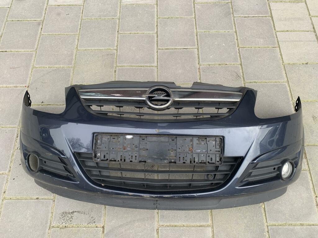 Afbeelding 1 van Opel Corsa D ('06-'10) Voorbumper + Mistlampen | Z163