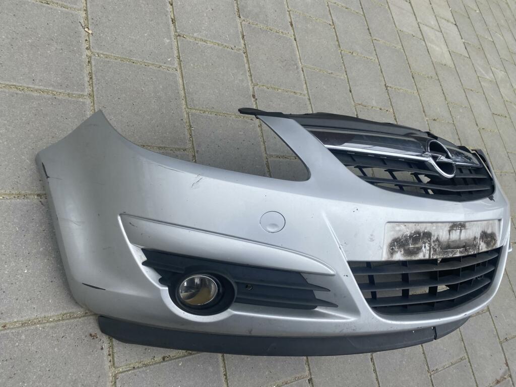 Afbeelding 2 van Opel Corsa D ('06-'10) Voorbumper + Mistlampen | Z157