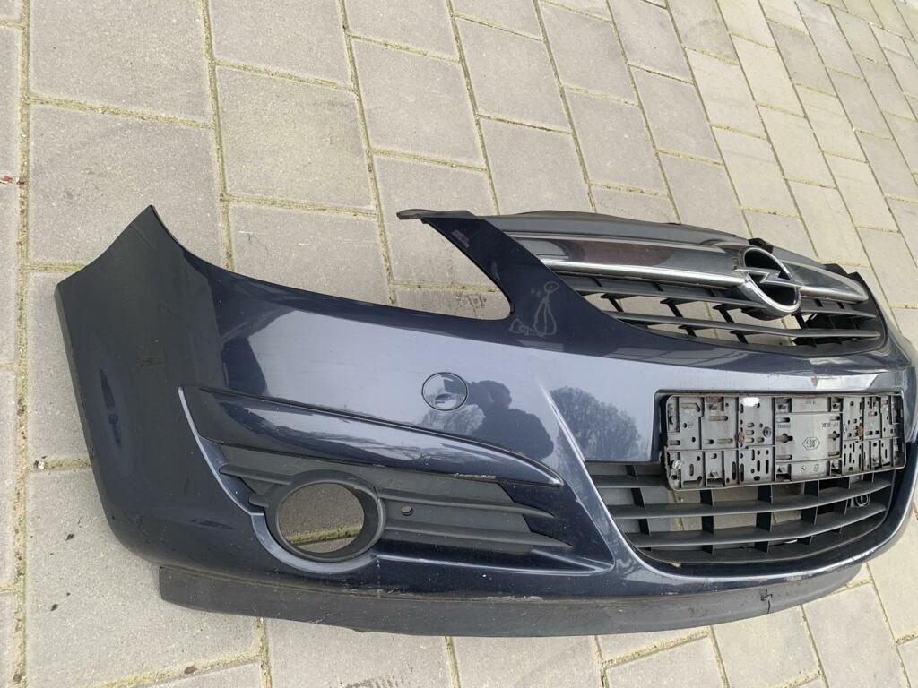 Afbeelding 2 van Opel Corsa D ('06-'10) Voorbumper + Mistlampen | Z163