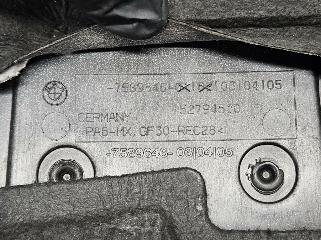 Afbeelding 4 van Motor beschermplaat BMW X5M E70 S63 V8 S63B44A 13717589646