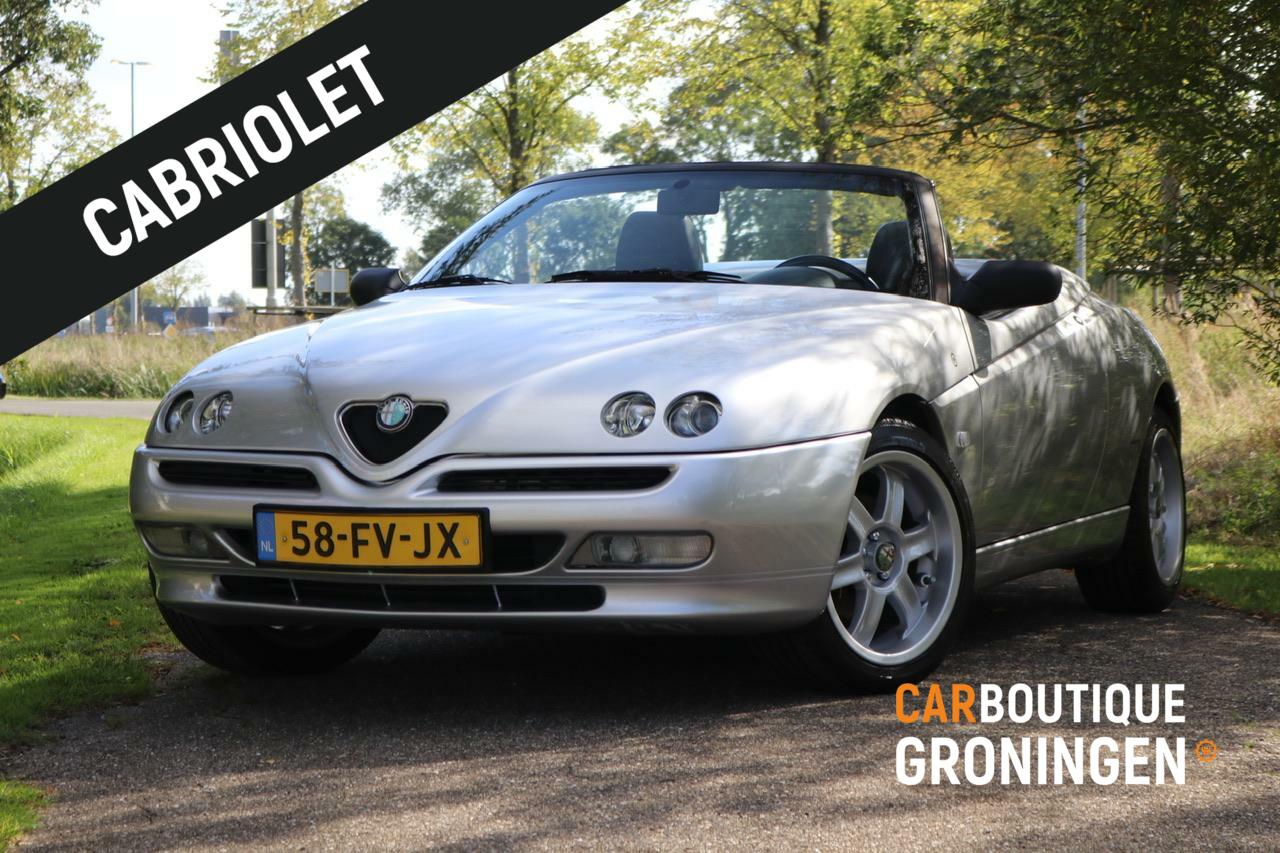 Caroutlet Groningen - Alfa Romeo Spider 1.8-16V T.Spark | NAP | AIRCO | LEDER|