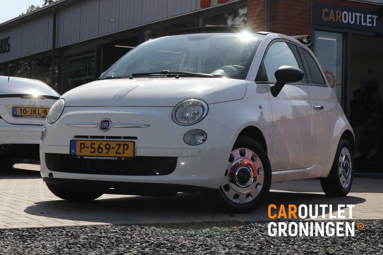 Caroutlet Groningen - Fiat 500C 1.2 Lounge | AIRCO | CABRIO | ONDERHOUDEN