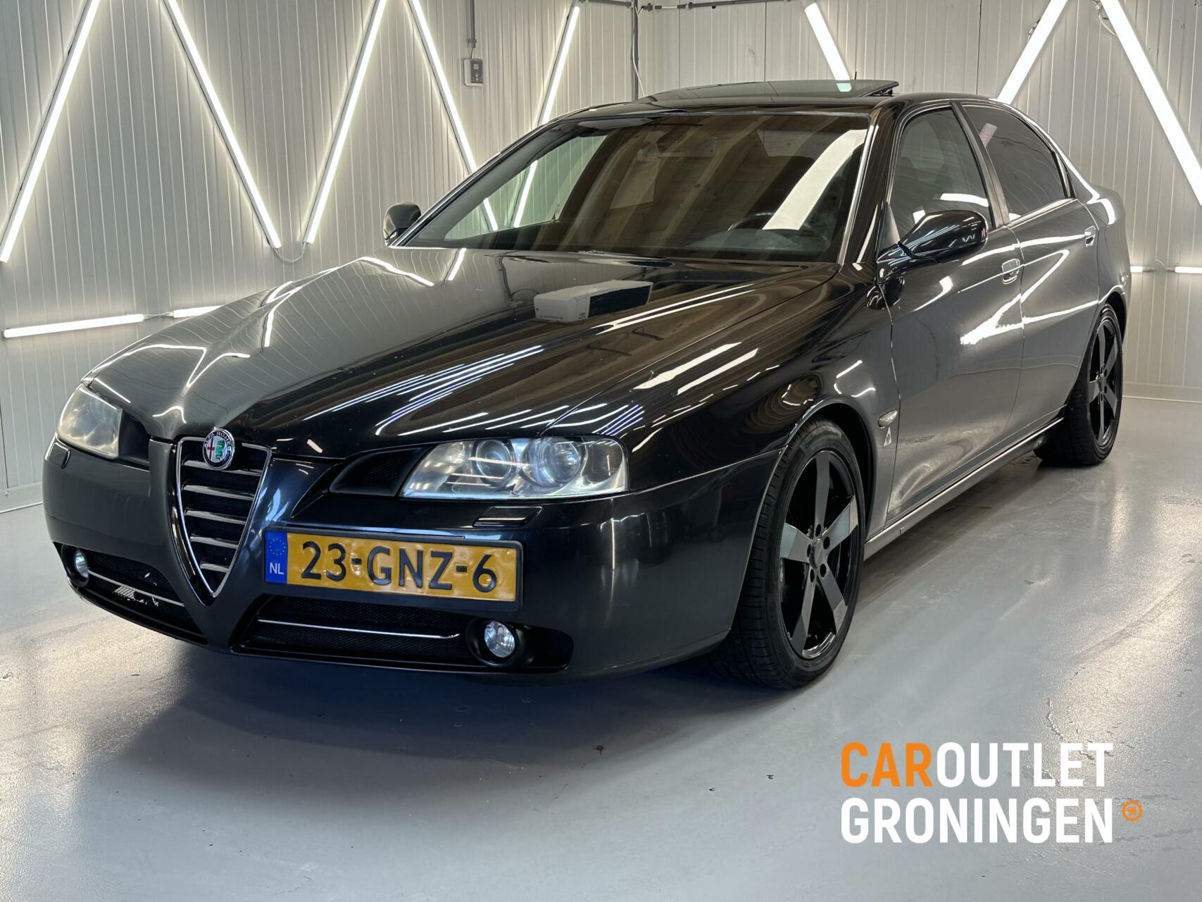 Caroutlet Groningen - Alfa Romeo 166 2.4 JTD M.Jet Distinctive | SCHUIFDAK | AUT | CRUISE