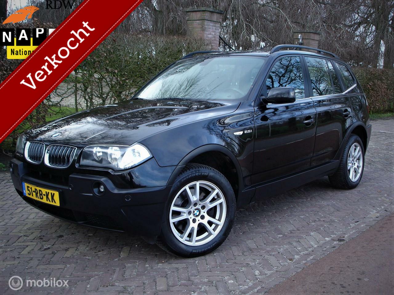AUTOMAAT ! BMW X3 EXECUTIVE  BWJ 2005 Verkocht !