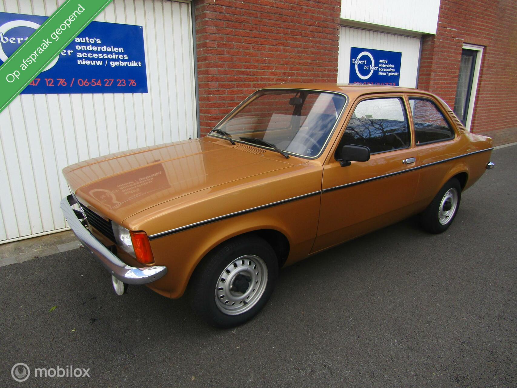 Opel Kadett 1.2N sedan 2 deurs bj 1979 nog geen 70.000 km!