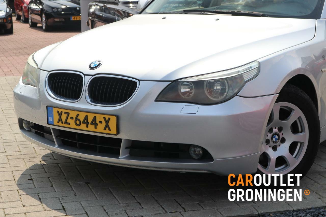 Caroutlet Groningen - BMW 5-serie Touring 525i | AUTOMAAT | STOELVERW  | LEDER | GR NAVI