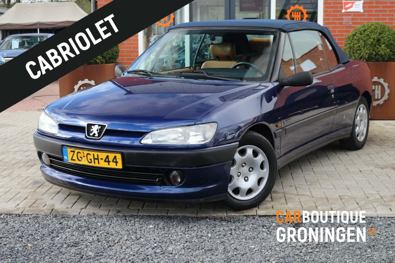 Caroutlet Groningen - Peugeot 306 1.8-16V Sport cabrio | ELEK. RAMEN | LEDER | NAP