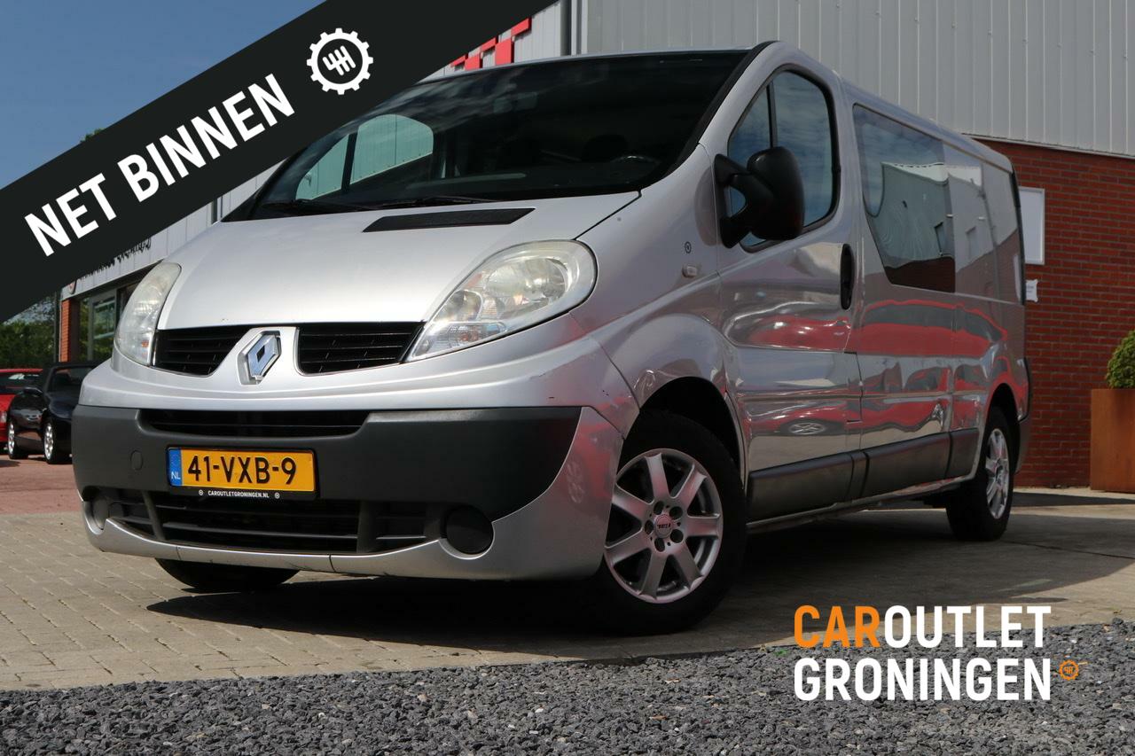 Caroutlet Groningen - Renault Trafic bestel 2.0 dCi T29 L2H1 DC | AIRCO | 6-PERSOONS