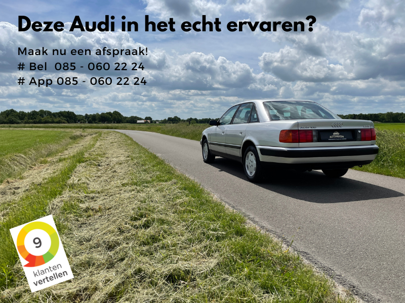 Audi 100 2.3E (bj1991) #NL-GELEVERD #AIRCO!