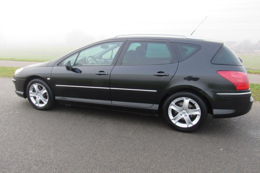 Peugeot 407 SW 2.2-16V XS Pack, leer, pano, automaat