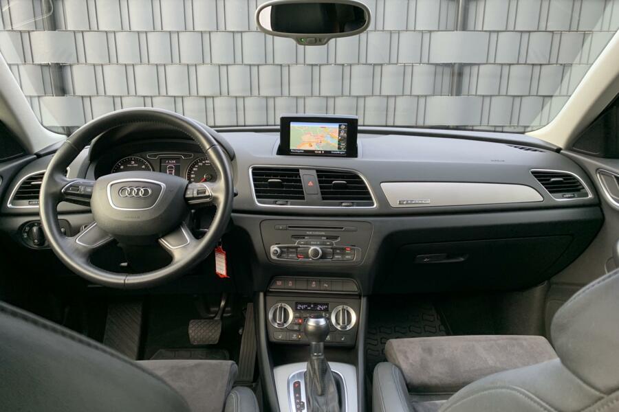 Audi Q3 2.0 TDI Quattro AUT. NAVIGATIE|STOELVERWARMING|LED|PARKEERSENSOREN|LEDER-ALCANTARA|AUDI-DRIVE