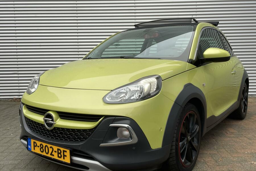 Opel ADAM 1.0 Turbo Rocks Cabrio/Airco/Leder/Cruise/Aux/2014 Zeer Nette Staat Dealer Onderhouden Incl 6 maanden garantie
